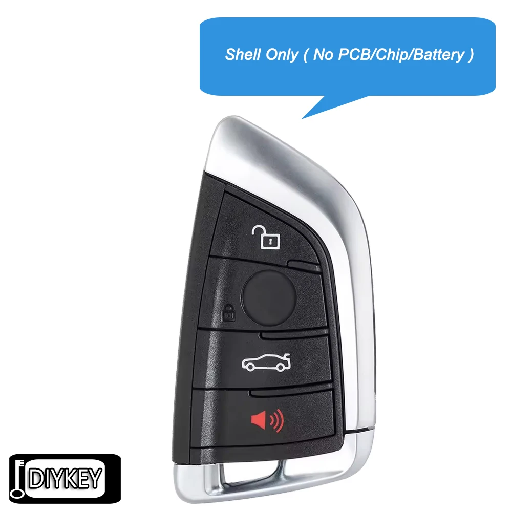 

Смарт-брелок для дистанционного ключа ножа, сменный корпус для BMW X1 X4 X5 X6 2014 2015 2016 2017 2018 2019 FCC ID: NBGIDGNG1