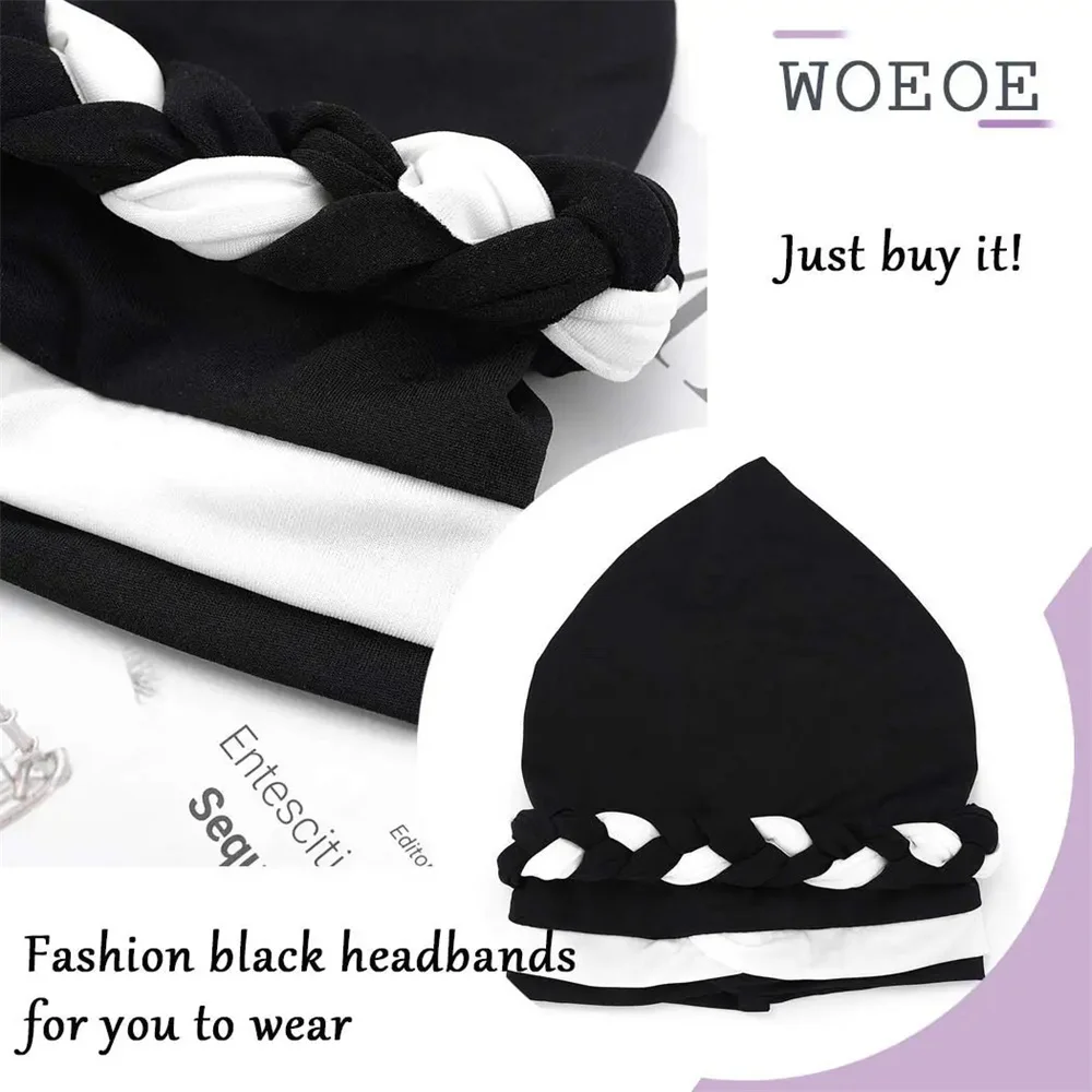 Ramadan Muslim Hijab Caps Wrap Head Soft Elastic African Braid Turban Bonnet Fashion Headdress Wearable