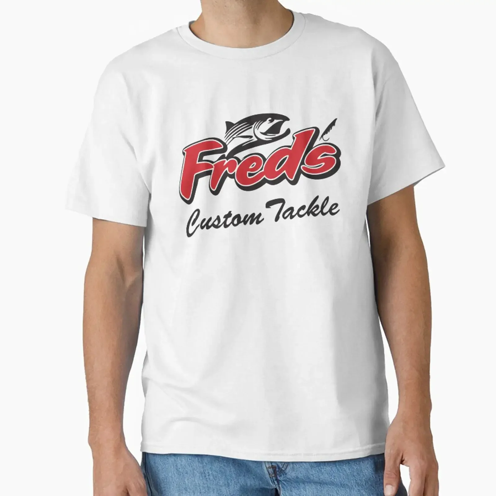 Freds maßgeschneiderte Angelausrüstung für den Fang großer Fische, entworfen und verkauft von biggymonn33, Vintage Washed Unisex Herren Freizeitkleidung von Designer.