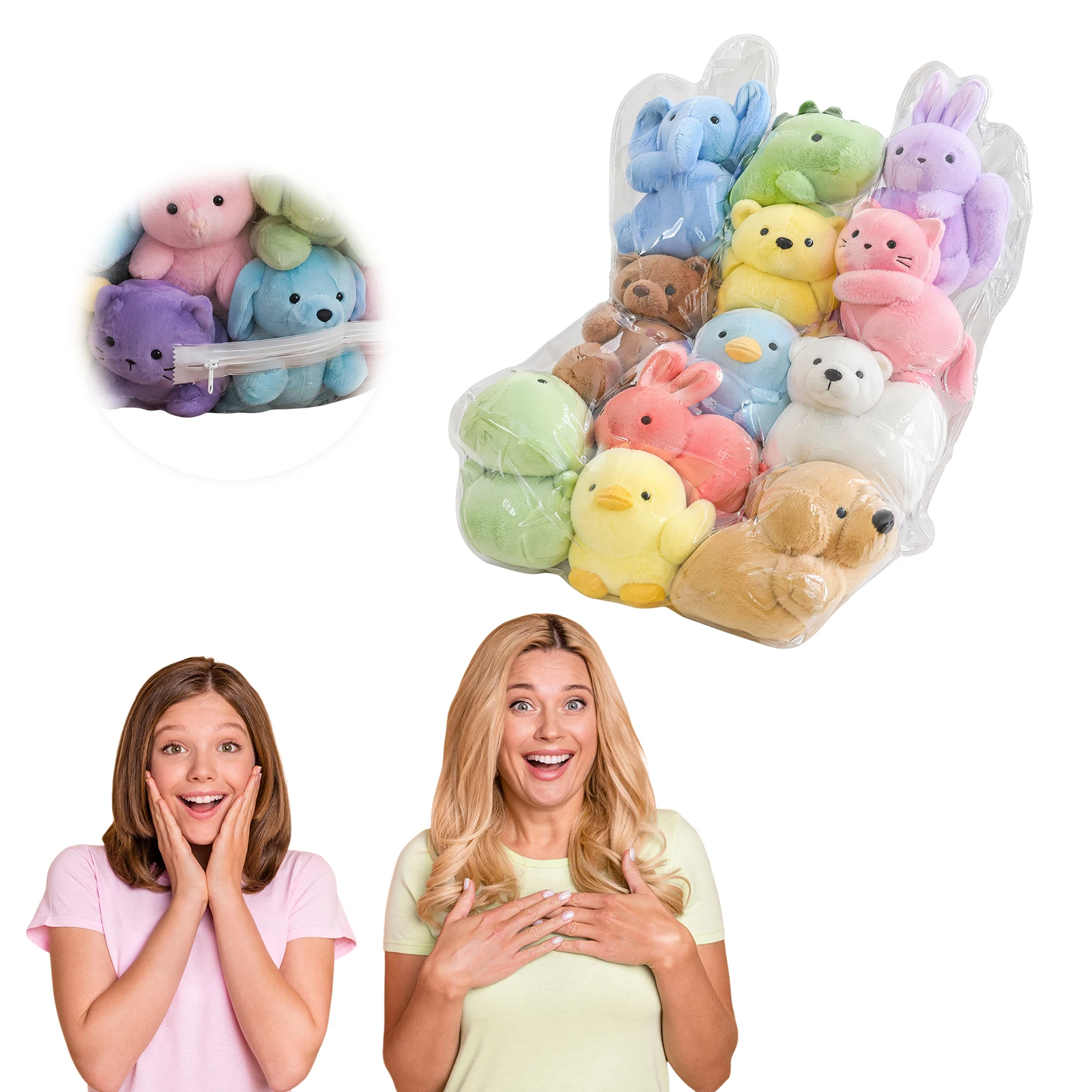 Clear Stuffed Animal Storage Bean Bag Transparent PVC Chair Cover Plush Doll Organizing Chair Covers Cover Only & No Filler