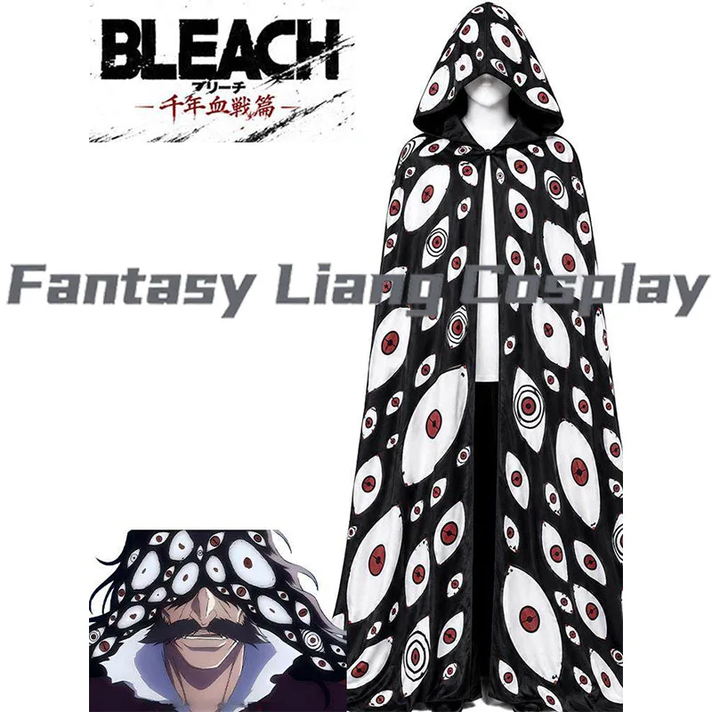 Anime BLEACH Thousand-Year Blood War - Magashintan Yhwach Cosplay Costume With Cloak The Almighty Roleplay Cosplay Outfit