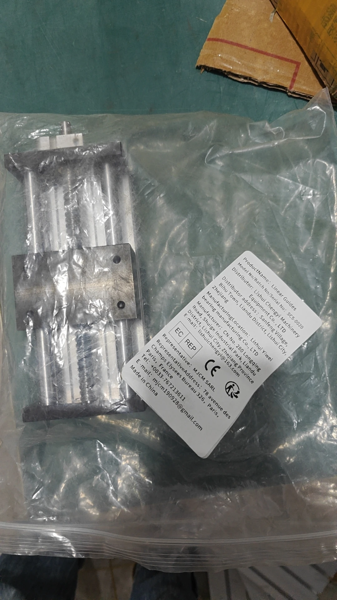 

Blackening Built-in dual-axis linear guide Rail Aluminum Roller Bearing Industrial Track SGR15N guide+SGB15N 3/4/5 Wheel Slider
