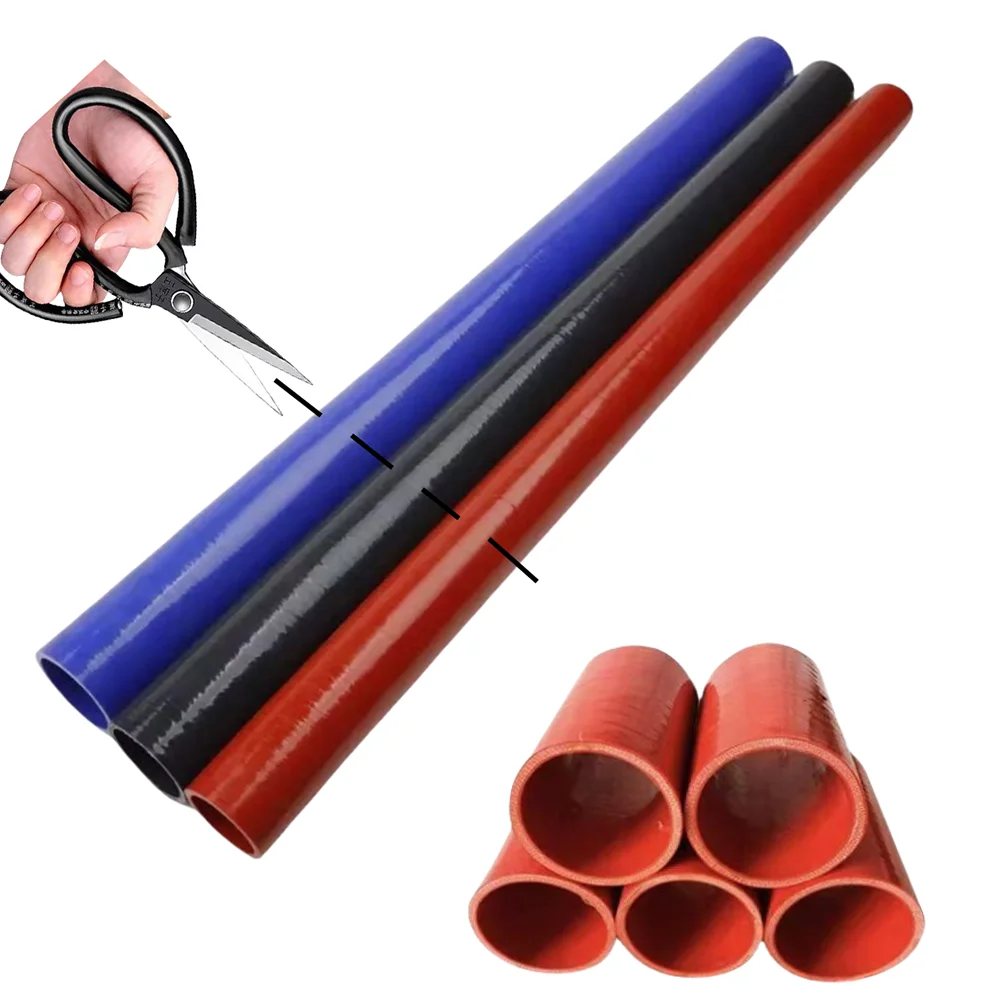 Laminated silicone hose, automotive water tank pipe, high temperature, high pressure, explosion-proof, customizable