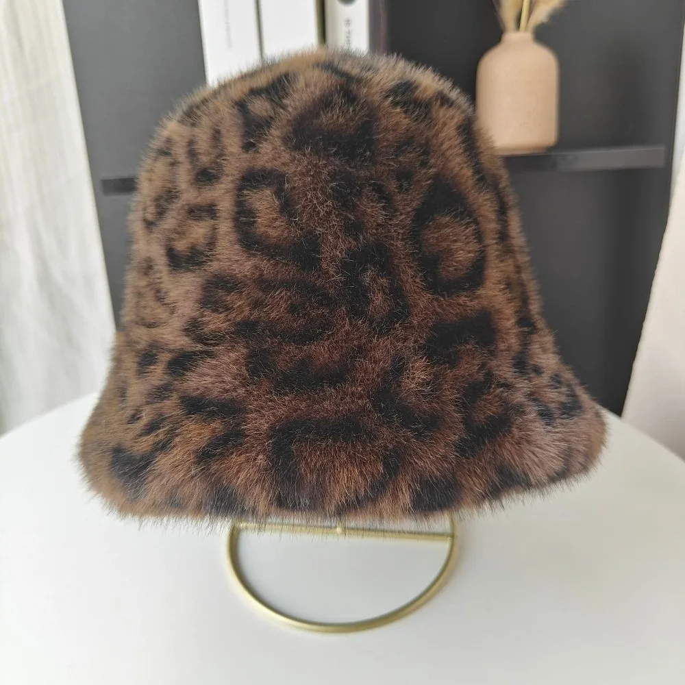 

New Warm Fisherman Hat Coldproof Fluffy Fur Warm Hat Windproof Ear Protection Hat Autumn and Winter