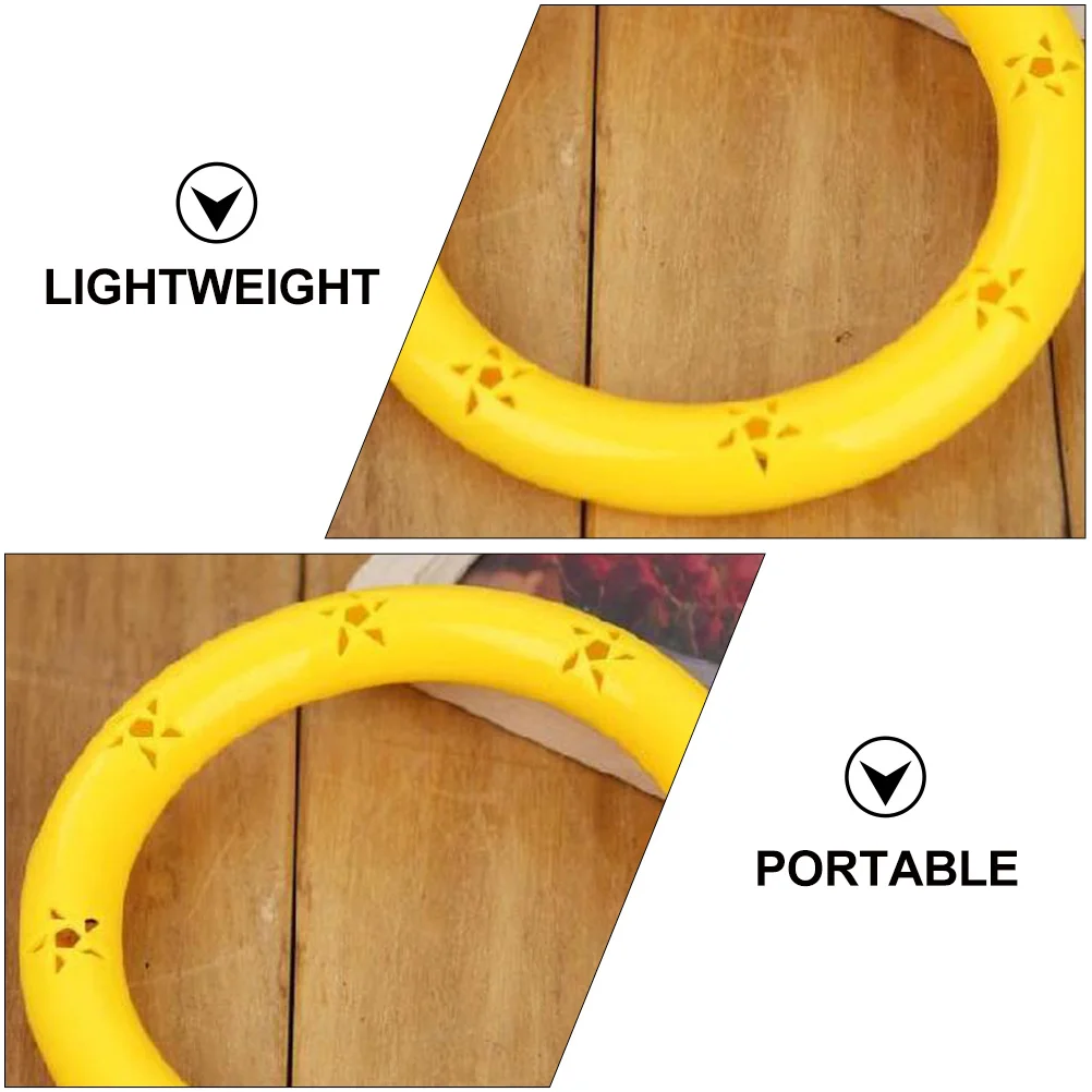 

4pcs Handheld For Kids Toddlers Lightweight Exercise Tool Music Instrument Fitness Equipment Abs Rattle Ring
