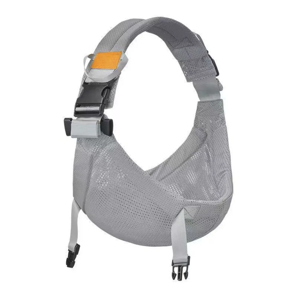 

Solid Color Baby Wrap Carrier Adjustable Newborn Front Holding Infant Sling Backpack Mesh Infant Kangaroo Bag Newborn Sling Wrap