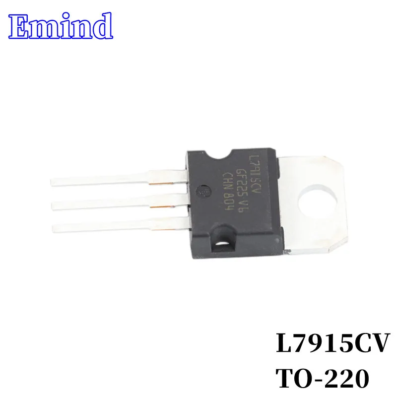 

10Pcs L7915CV TO-220 LDO 3-terminal Regulator IC DIP Low Dropout Regulator