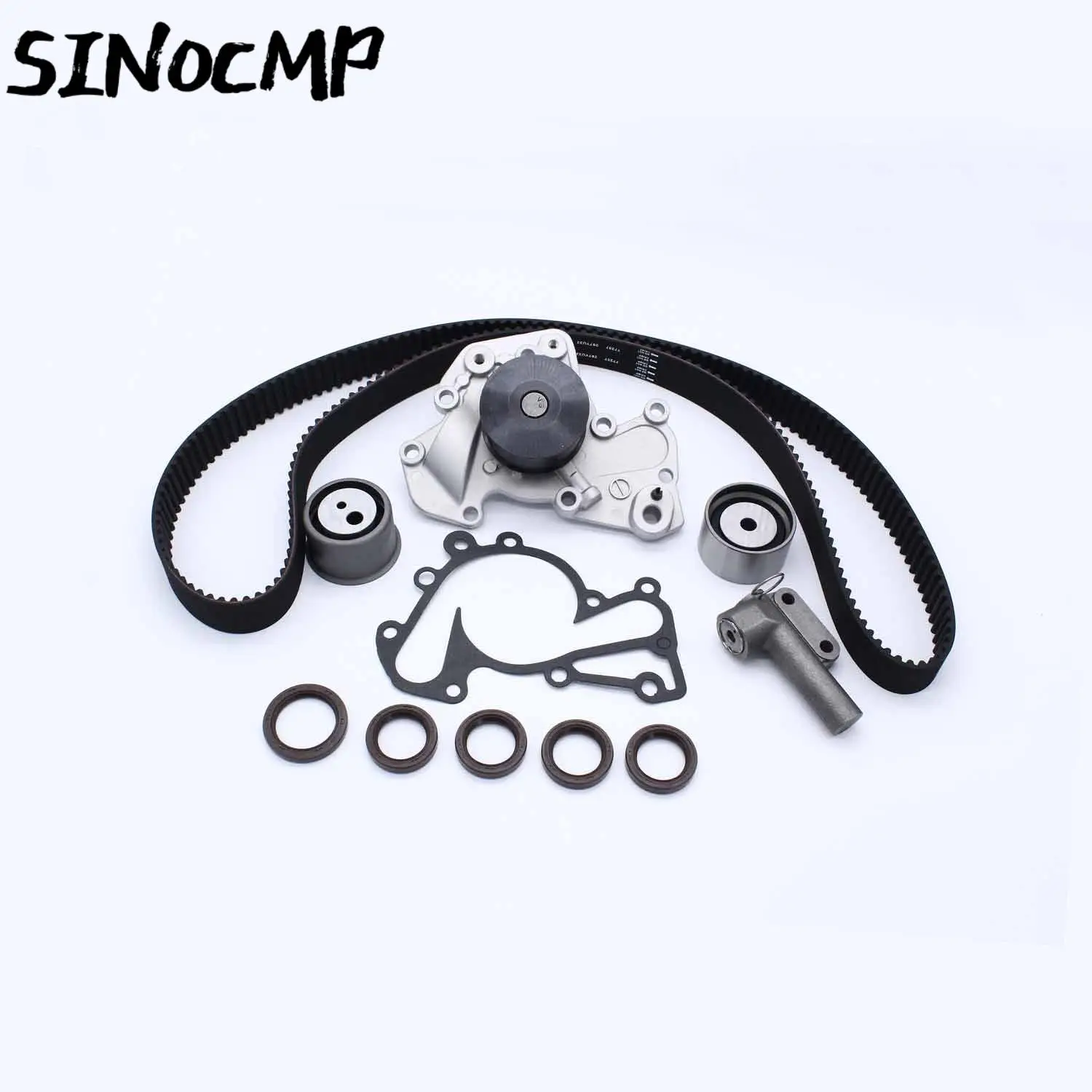 

1 Set Timing Belt Kit Hydraulic Tensioner Water Pump For Hyundai Kia 2.7L 1999-2010 Engines & Components / Timing Components