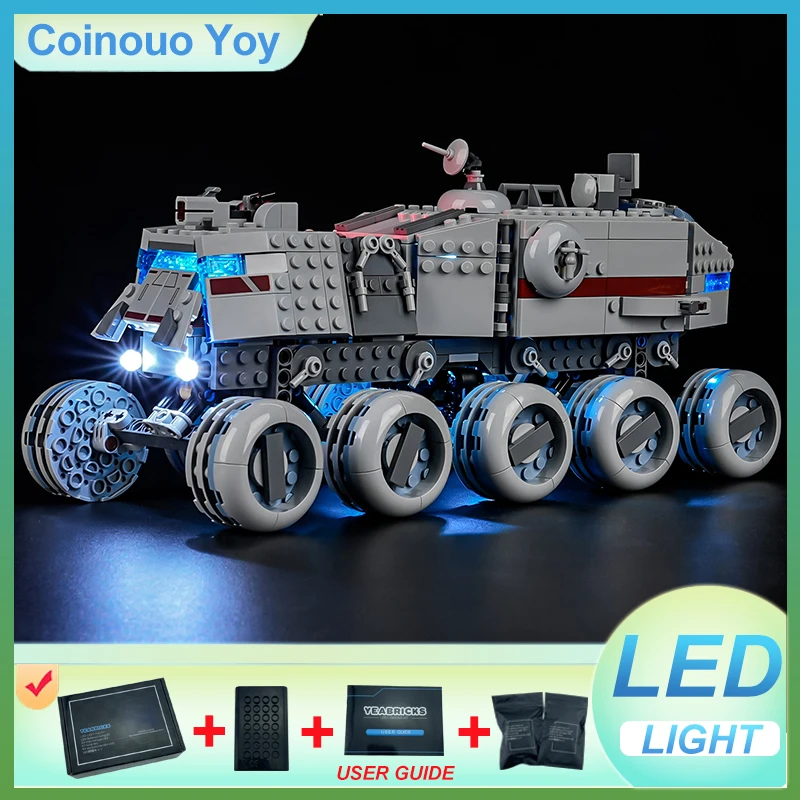 

Набор светодиодного освещения роскошного качества для Lego 75413 (только светодиодный светильник, модель без блоков), идеально подходит и блестящее сияние