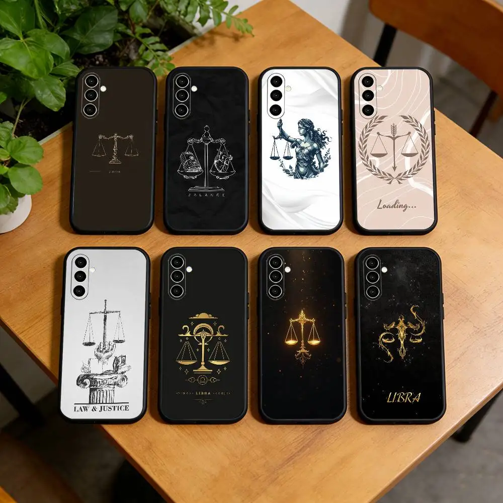 Coque de téléphone en Silicone souple noir, ART Law Lawyer Judge Justice, pour Samsung Galaxy A73,A72,A71,A70,A53,A52,A51