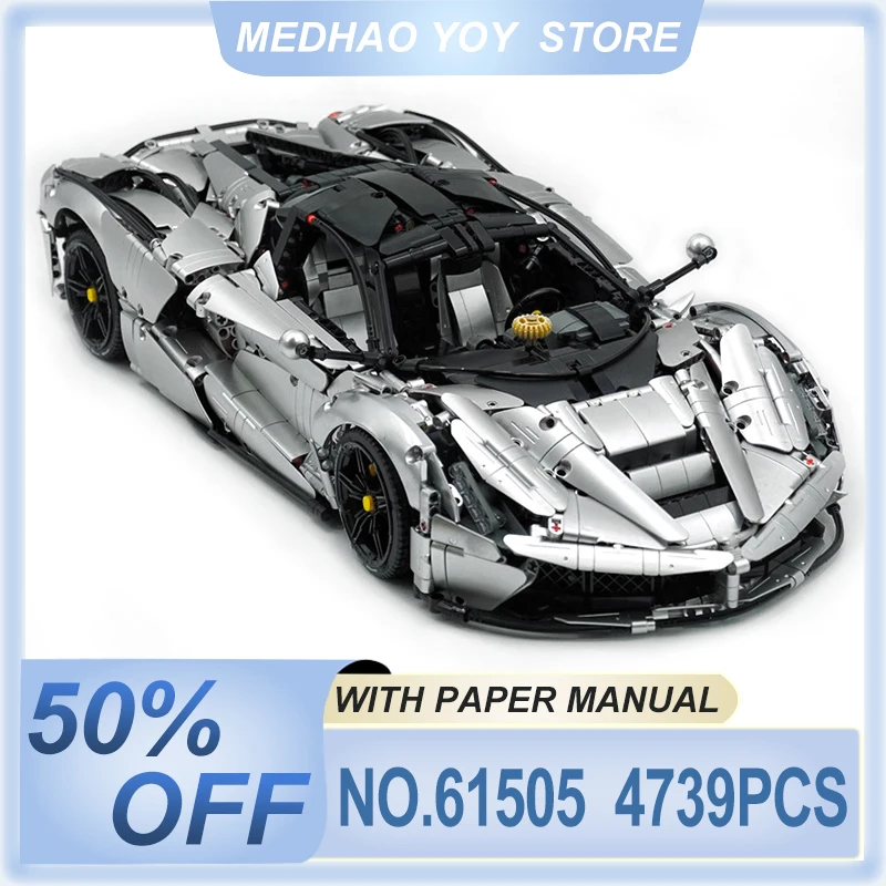 

Высококачественная металлическая техническая система CADA C61505, супер городская модель гоночного автомобиля, строительные блоки, кирпичная головоломка, игрушки «сделай сам», подарки на день рождения для детей