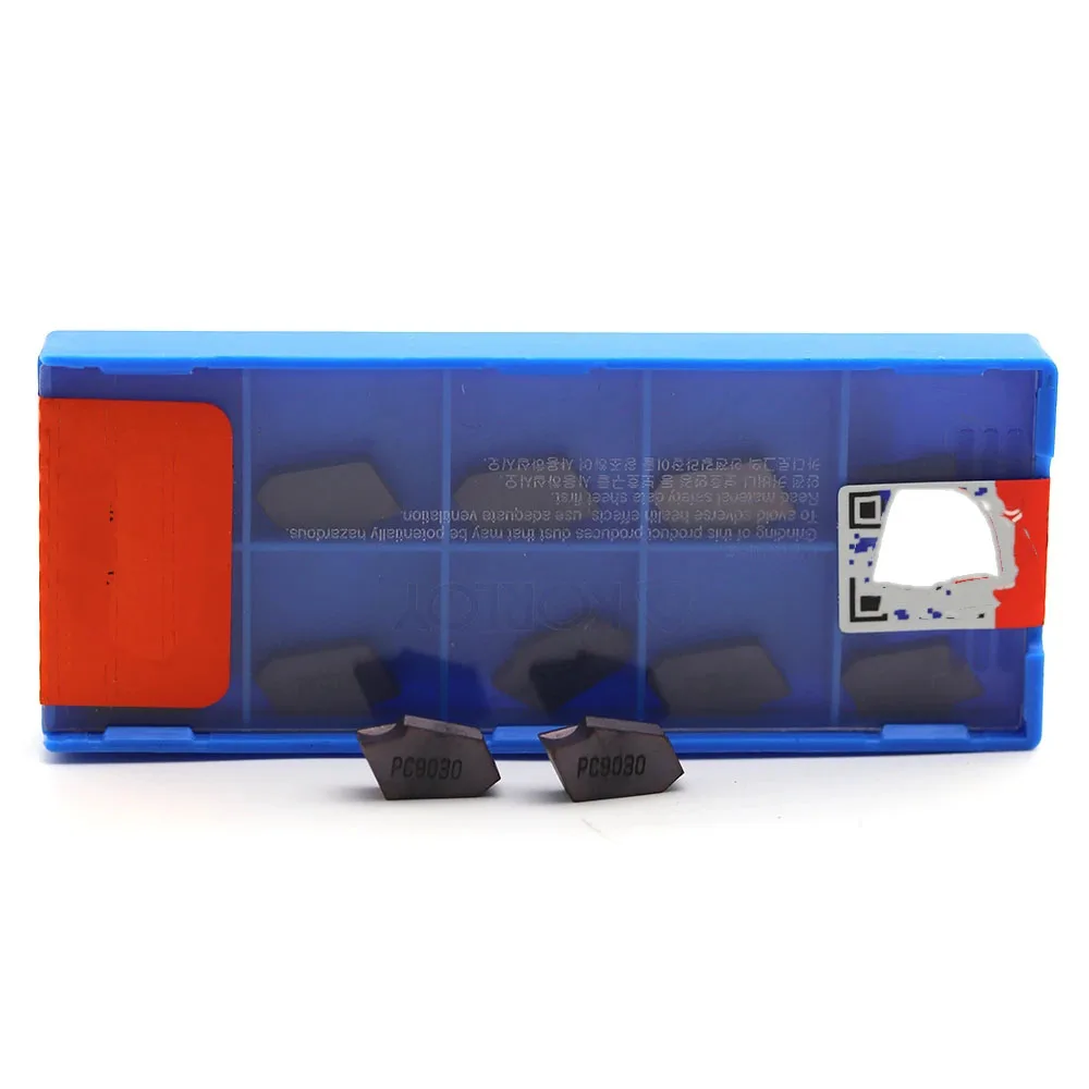 Imagem -05 - Sulcando o Carboneto Insere a Ferramenta de Giro do Cortador do Torno Grooving Off Tools Sp200 Sp300 Sp400 Pc9030 Nc3020 Nc3030