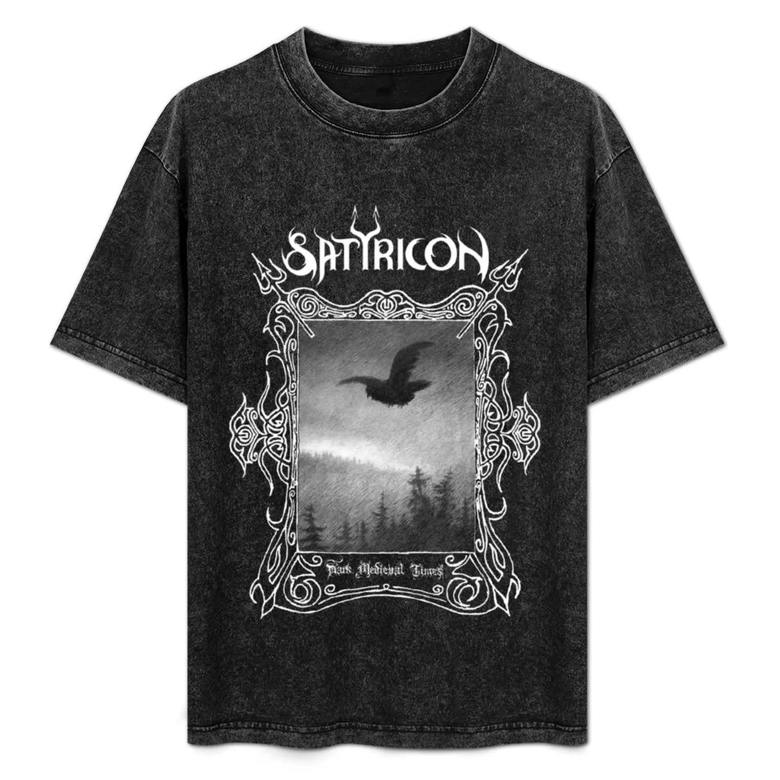 

Dark Medieval Times by Satyricon - Classic Old School Norwegian Black Metal T-Shirt tees animal prinfor boys men tshirt