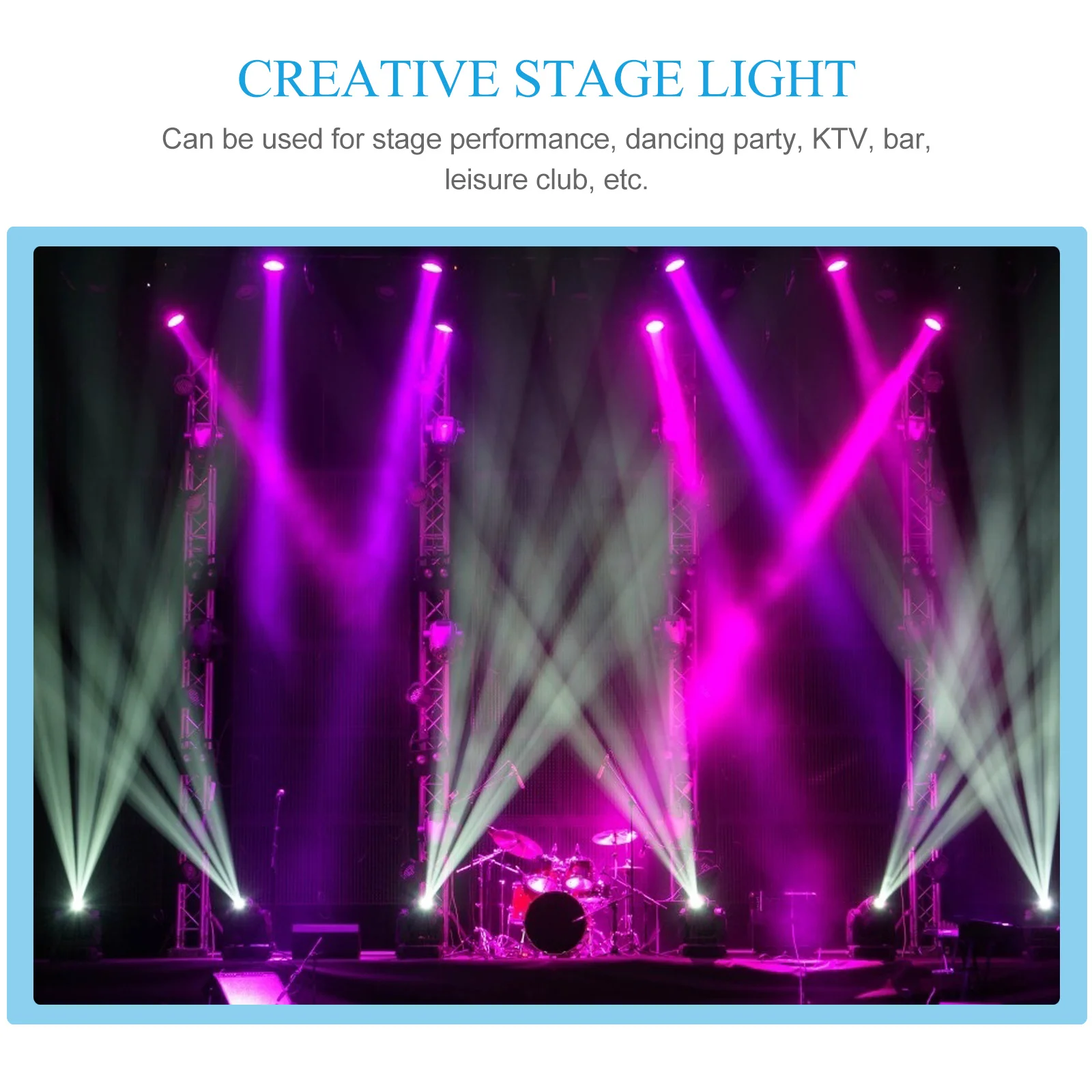 

Multi-Color LED Rotating Ball Light for Parties Events Stage Decor 6 Hue Effect Lamp for Birthday Celebration