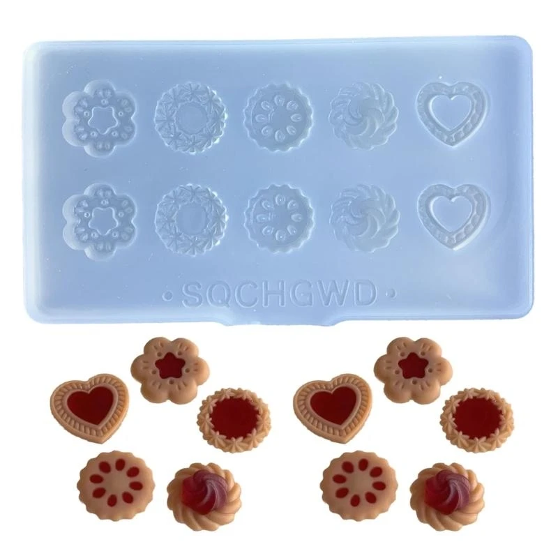Biscuit Cake Making Mold Flower/Rose/Knife and Fork Silicone Baking Molds