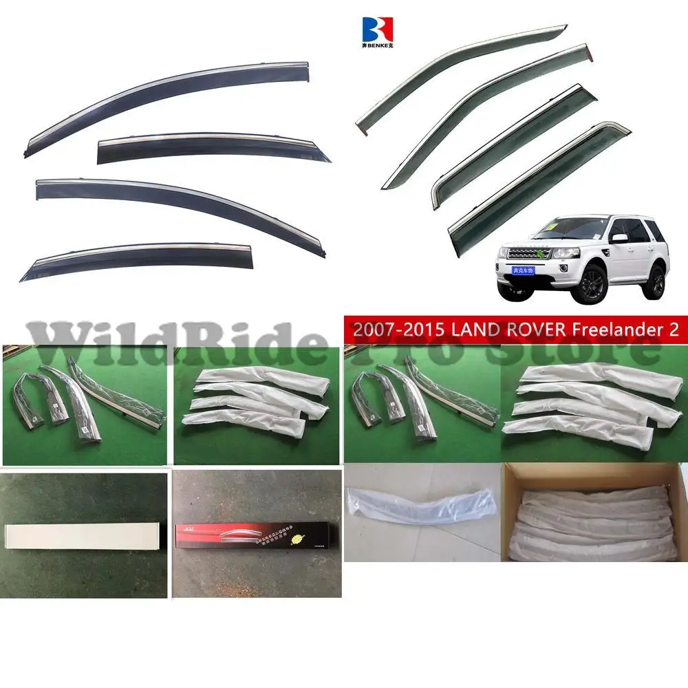 

1 set For Land Rover Freelander 2 2007-2015 Rain Guard Door Window Visor