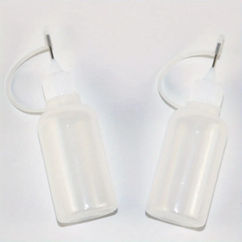 30ml Empty Glue Bottle with Needle Precision Tip Applicator Bottle for Paper Quilling DIY Craft