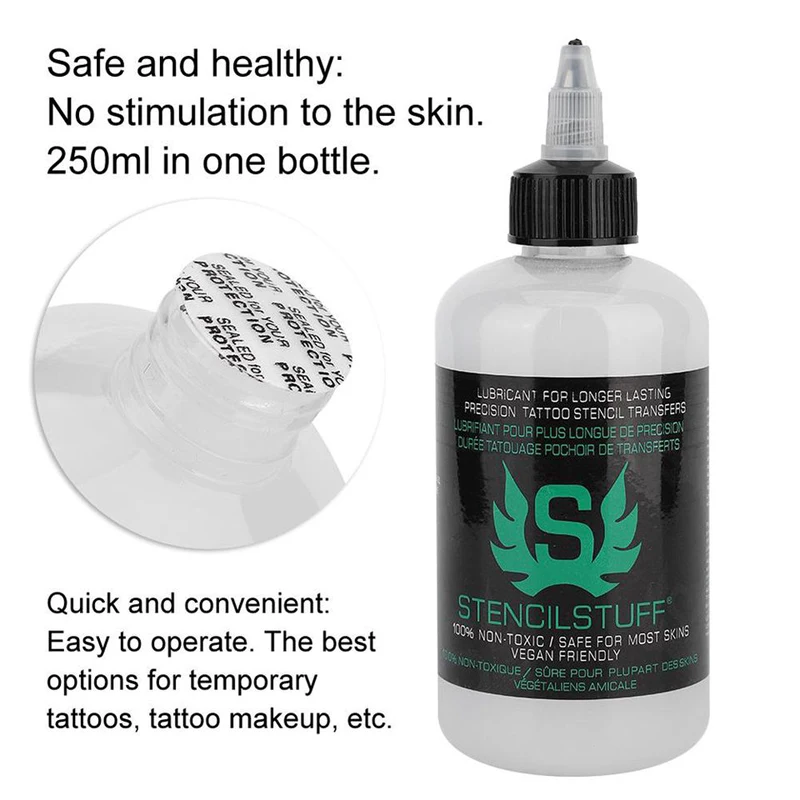 30/120/250ml America Brand Stencil Tattoo Stuff Longer Lasting Tattoo Stencils paint Tattoo Pigment Transfer Cream Gel Supplies