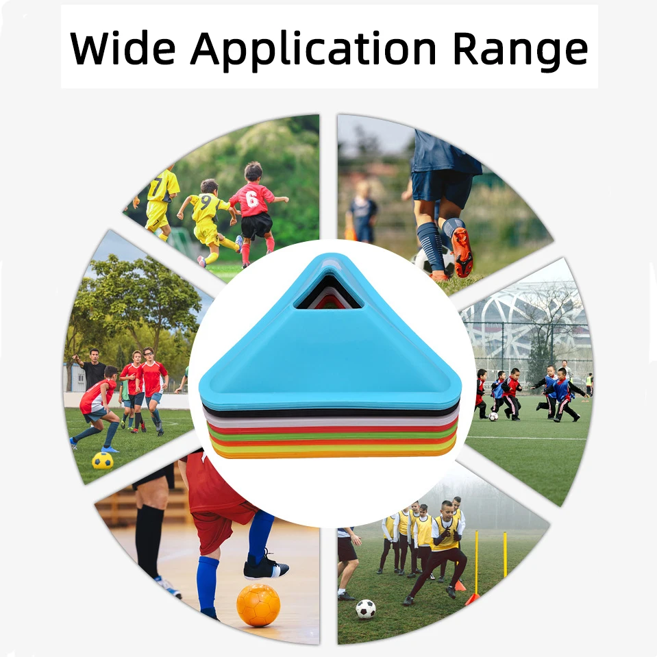 Agility Training Triangle Sign Disc Basketball Football Training Equipment Obstacle Training Accessories Conos Entrenamiento