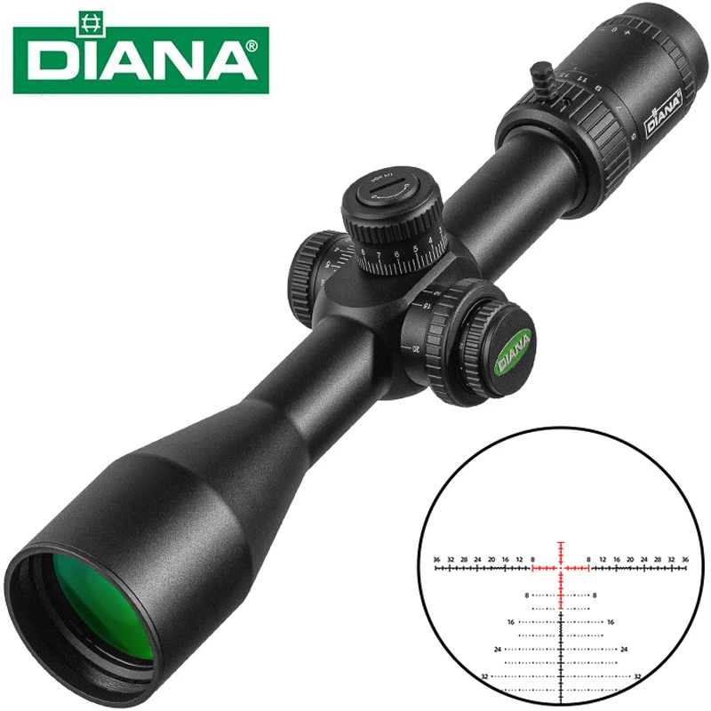 

DIANA 3-18X50 Scope SFIR FFP Scope First Focal Plane Scope Hunting Riflescopes Red Illuminated Shooting Optical Sight