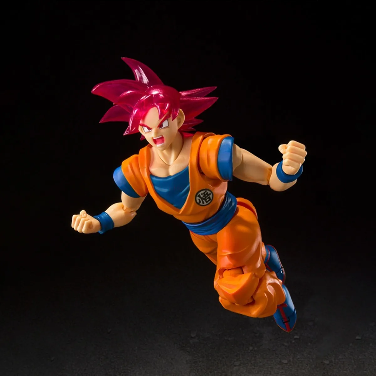 Dragon Ball 14cm Anime Action Figure Super Original Bandai S.H.Figuarts Shf Super Saiyan God Son Goku Event Exclusive Color Toys