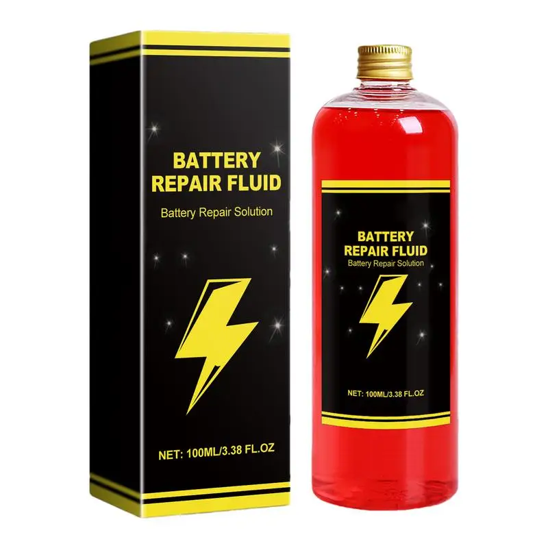 100ml Battery Repair Fluid Otimizar Ciclos de Bateria Car Safe Repair Fluid Battery Restaurar Liquid Efficient Battery impulsionando Agent solução de bateria líquida fluido de reparo de bateria