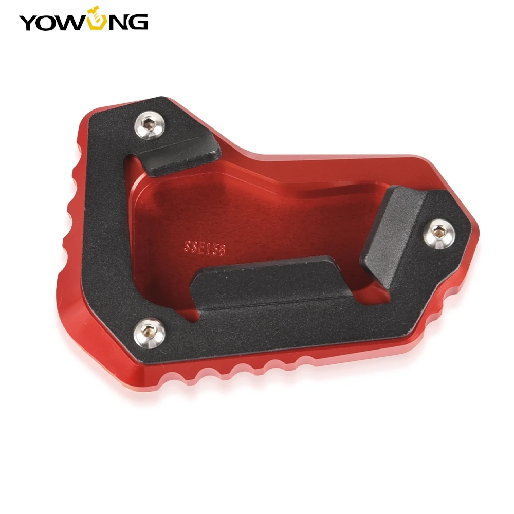 Motorcycle Kickstand Foot Side Extension Pad Stand Support Plate For Tiger Explorer XC V13VG V13 VG 2011 2012 2013 2014 2015
