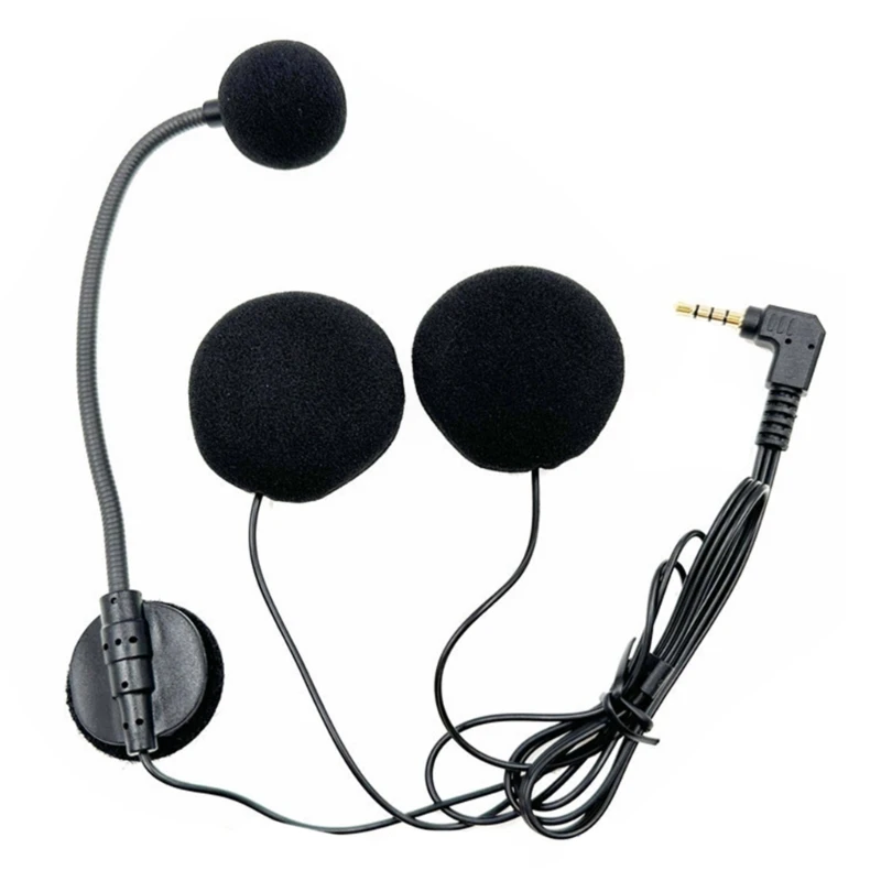 

Motorcycle Helmets Intercom Mic Omnidirectional Microphone build-in 32Ω Speaker Dropship