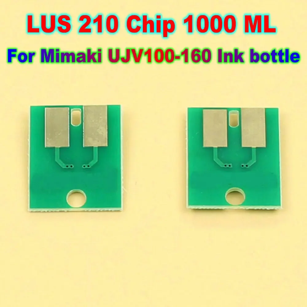 For Mimaki UJV100 LUS 210 Chip LUS210 One Time Use Printer UV Ink IC Chip For Mimaki UJV100-160 1000ML Ink Bottle Chip Part Kit