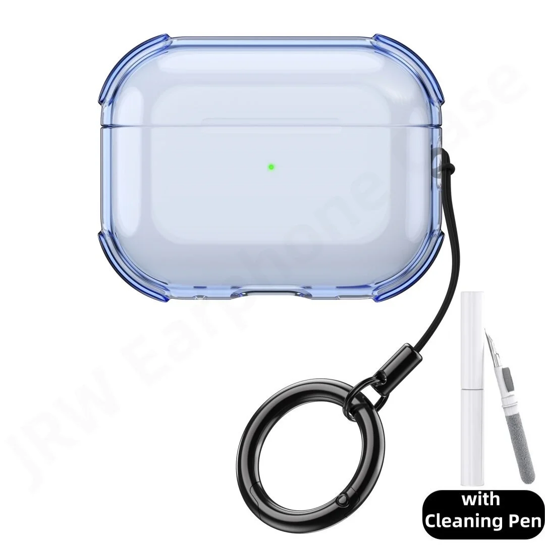 Für AirPods 5/4/Pro 3 Transparente Kopfhörerhülle mit Reinigungsstift Schutzhülle Zubehör für AirPods 5 (2026)/für AirPods 4 – Detail 10