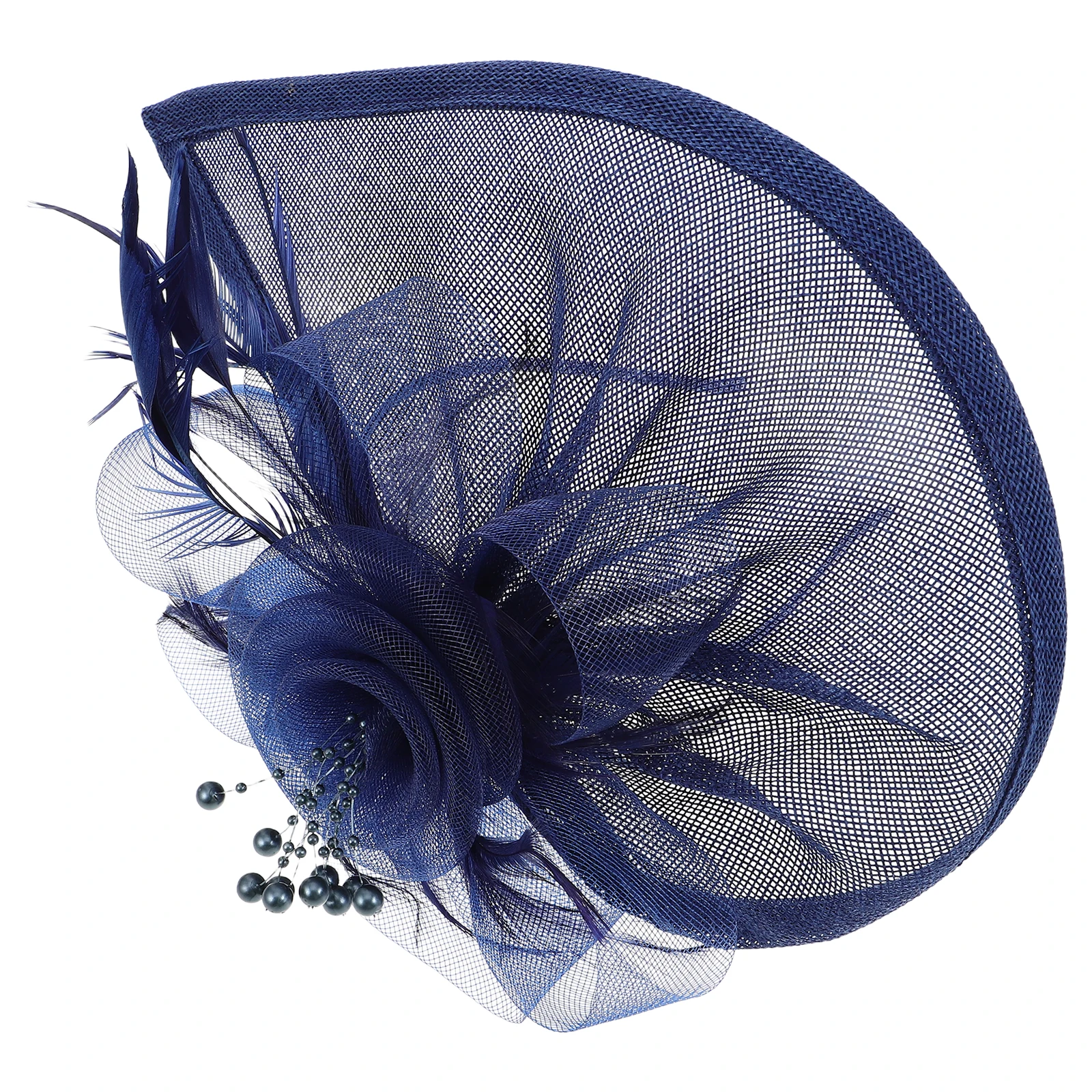 

Mesh Hat Headband Women Fascinator Wedding Party Hats 1920s Veil Adjustable Mini Top Frosted Hair Accessories