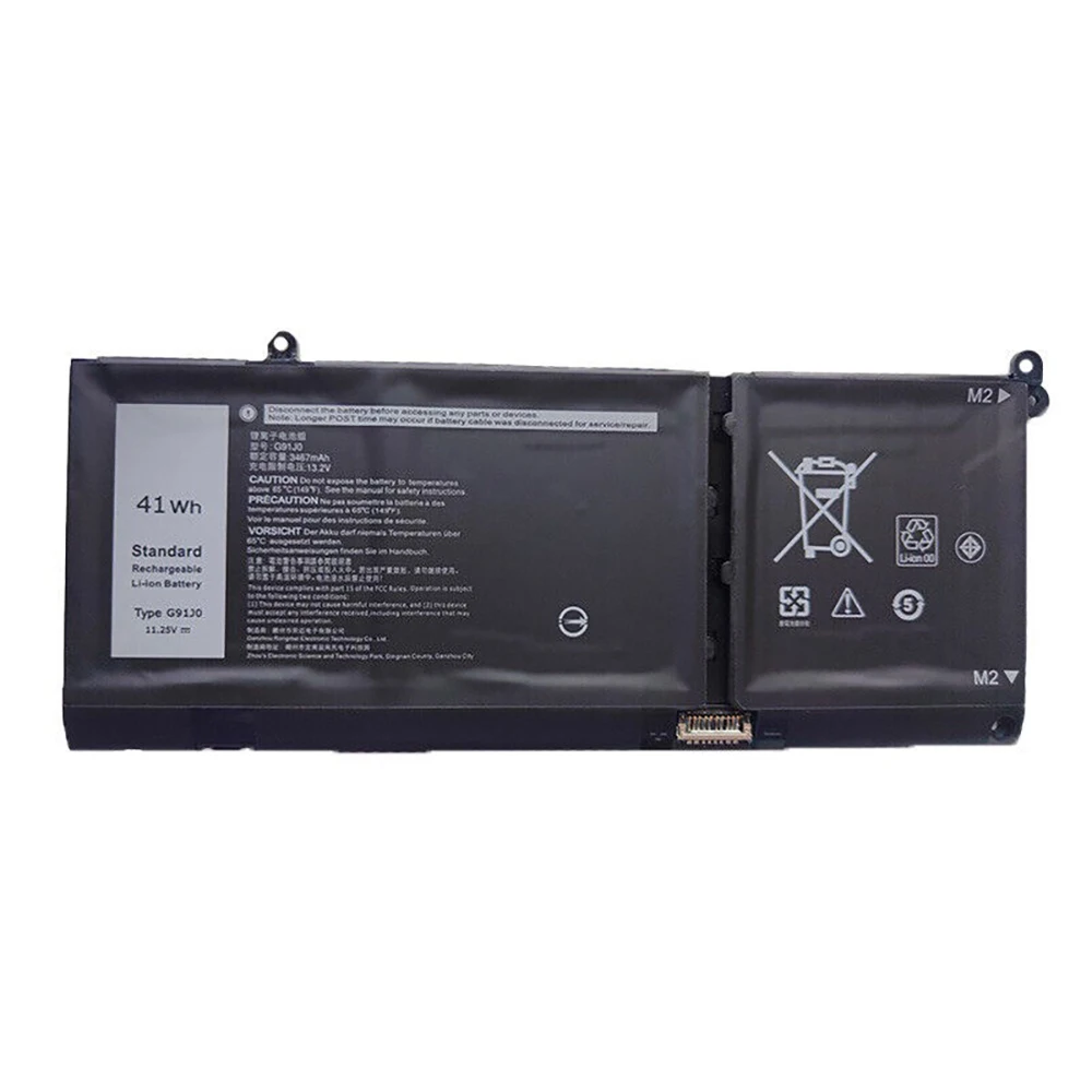 G91J0 Laptop Battery For Dell Inspiron15 5310 3511 5510 5410 5415 5518 3510 3515 5418 7415 Latitude 3320 3520 3420