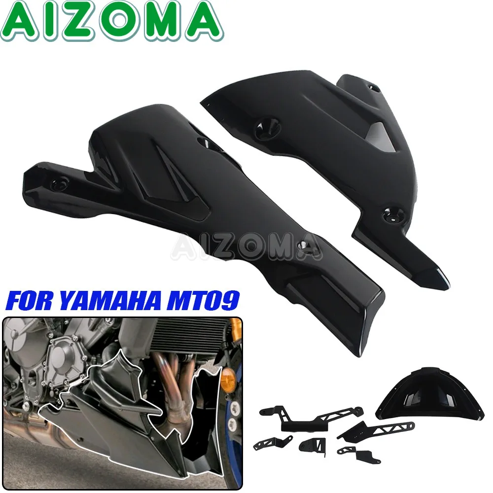

Спойлер двигателя мотоцикла, нижняя крышка обтекателя, защита шасси из АБС-пластика для Yamaha MT-09 MT09 MT 09 SP 2021-2025
