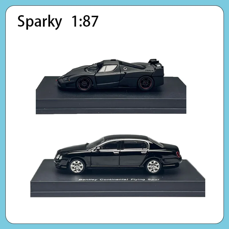 

Spark 1:87 Bentley Continental FXX матовая черная смоляная модель автомобиля премиум-коллекция игрушек