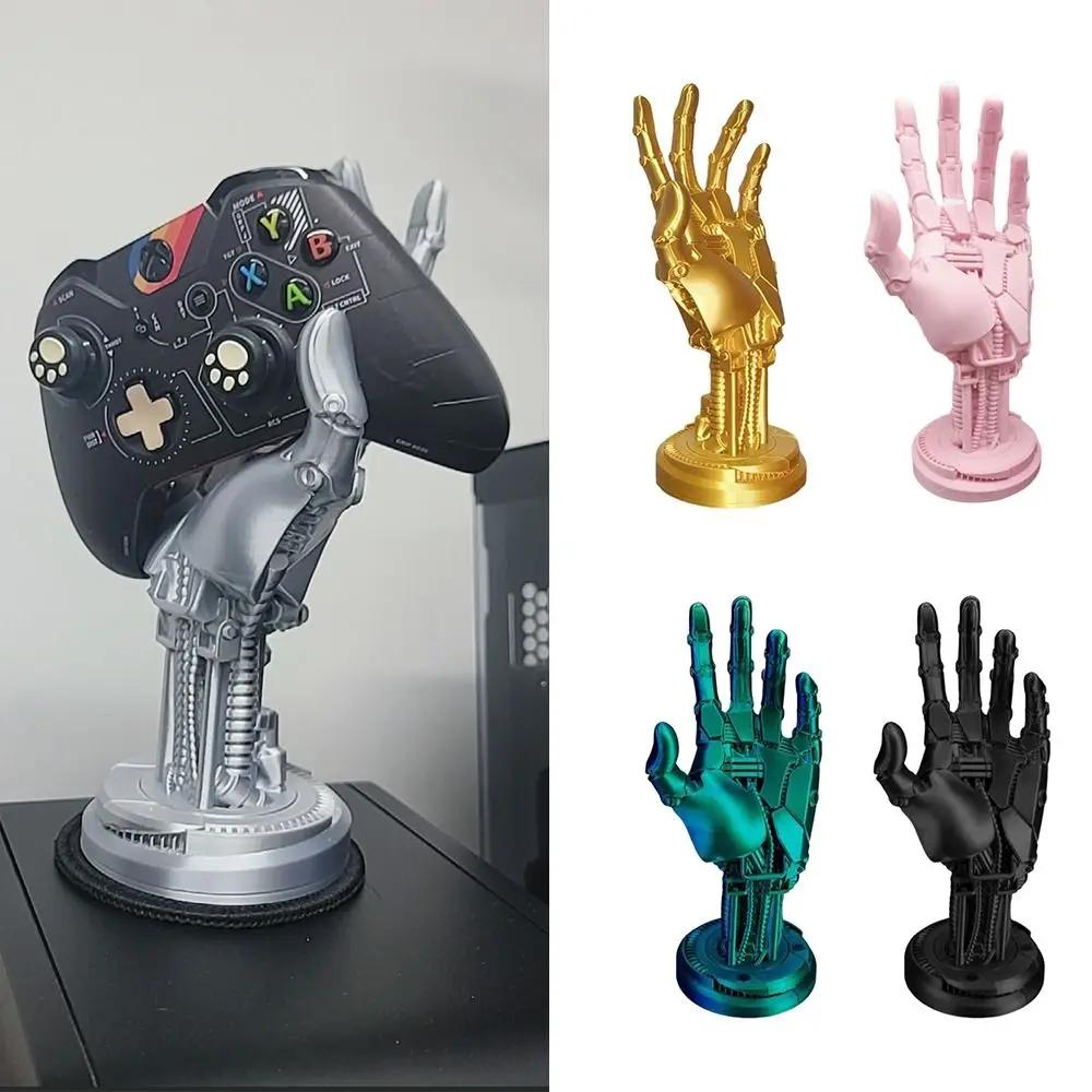 Replacement Multi-functional Game Controller Stand 3D Printing Universal Gamepad Support Creative Robotic Hand Statue