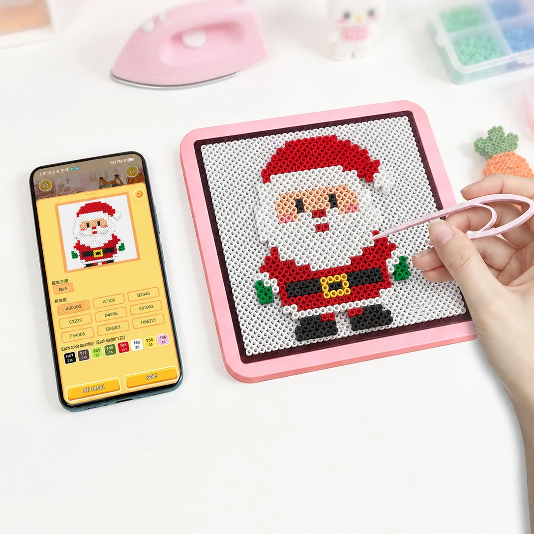 Art Craft App - แผ่นไฟ LED Smart Fuse Beads พร้อมแอพสอนรูปแบบ