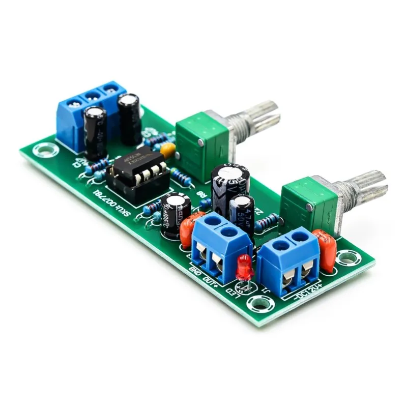 Single power 10-24V overweight subwoofer front stage plate low pass filter board front stage tone board front finished board