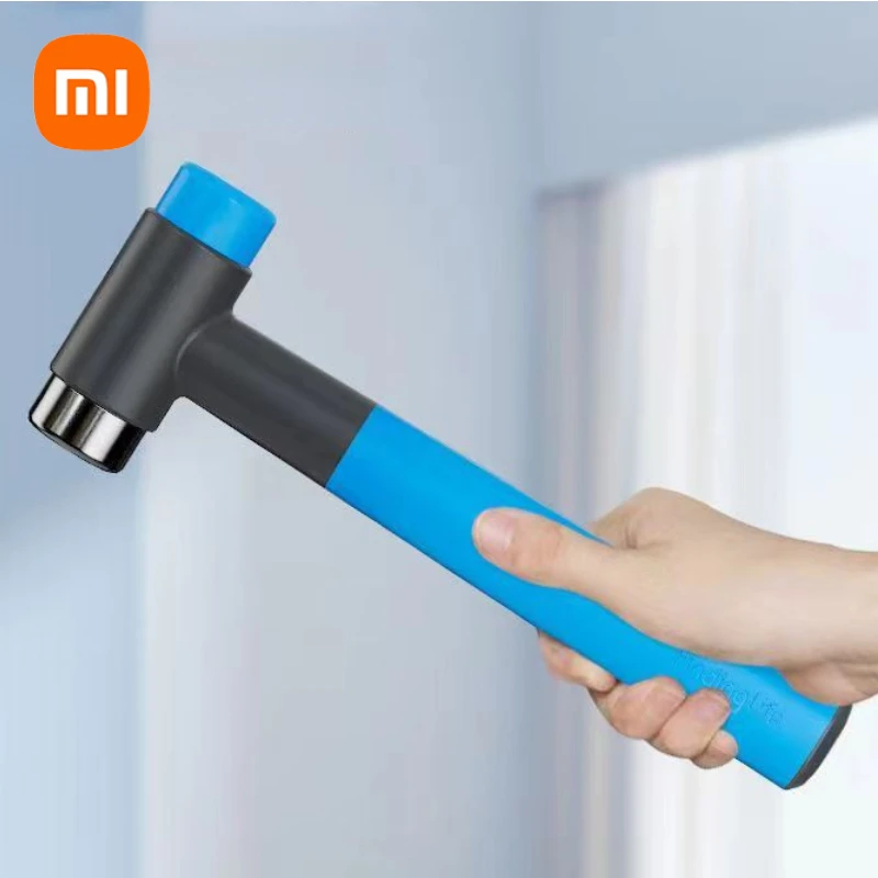 

Xiaomi FINDER мини резиновый молоток Двусторонняя Бытовая установка молоток для ногтей многофункциональный ремонт деревянная ручная напольная плитка