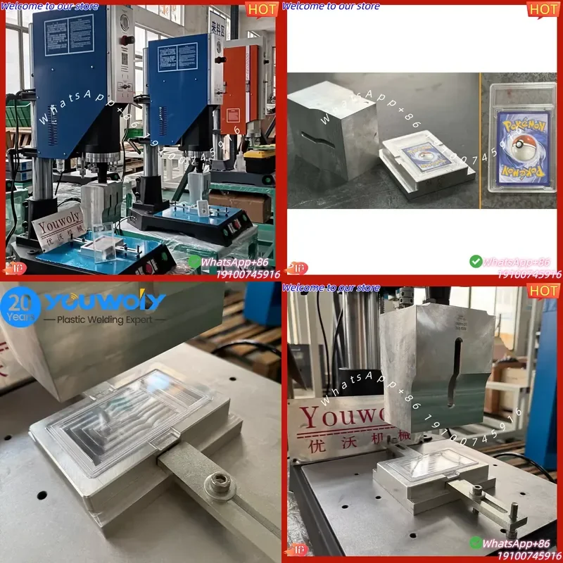 CE Certificate 15khz 2600w Competitive Price psa Graded Card Cases Ultrasonic Ngc Plastic Welding Machine Card Slab Grading