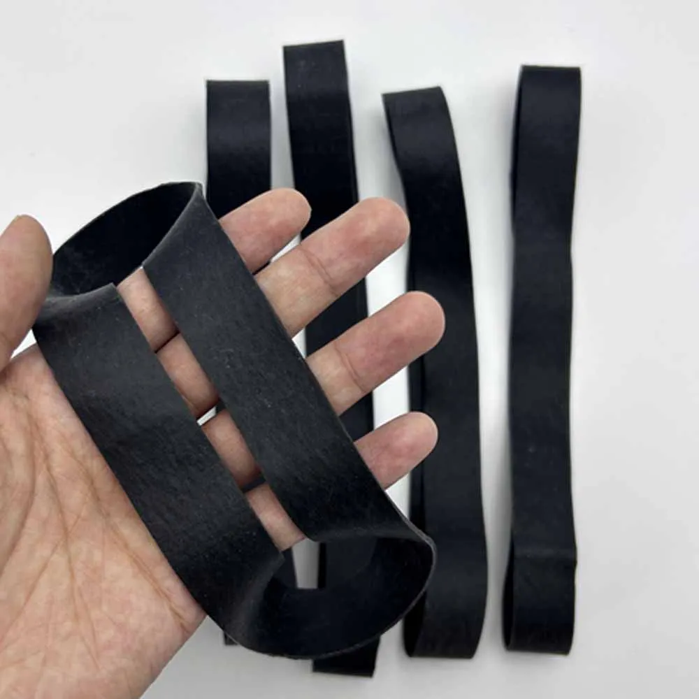 Imagem -05 - Elástico de Látex para a Escola Bandas de Alta Elasticidade Grandes e Largas Anéis Pretos Estendidos Ferramenta Doméstica Alta Qualidade Peças