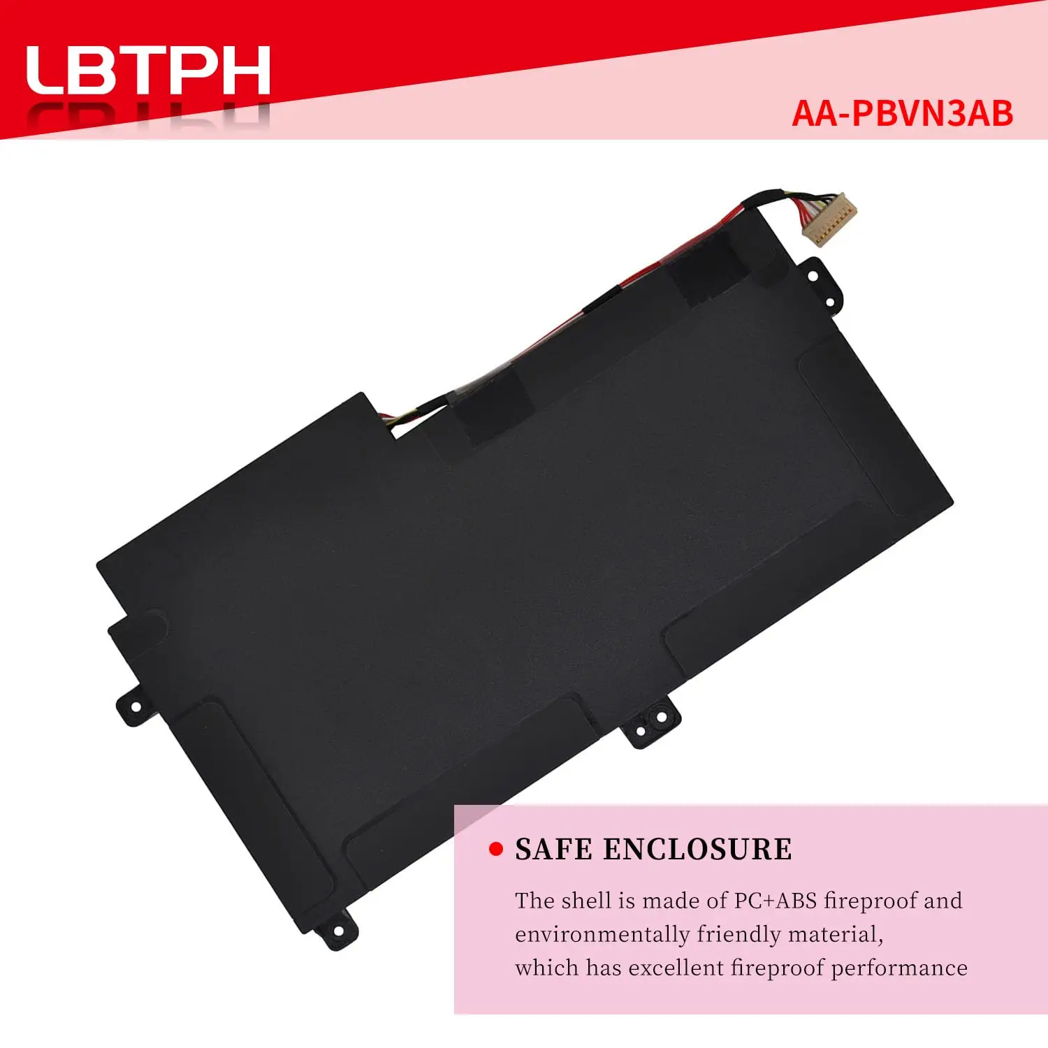 AA-PBVN3AB 11.4V 43Wh 3780mAh Laptop Battery Replacement for Samsung NP370R4E NP370R5E NP370R5V NP450R4E NP450R5E NP450R4V NP450