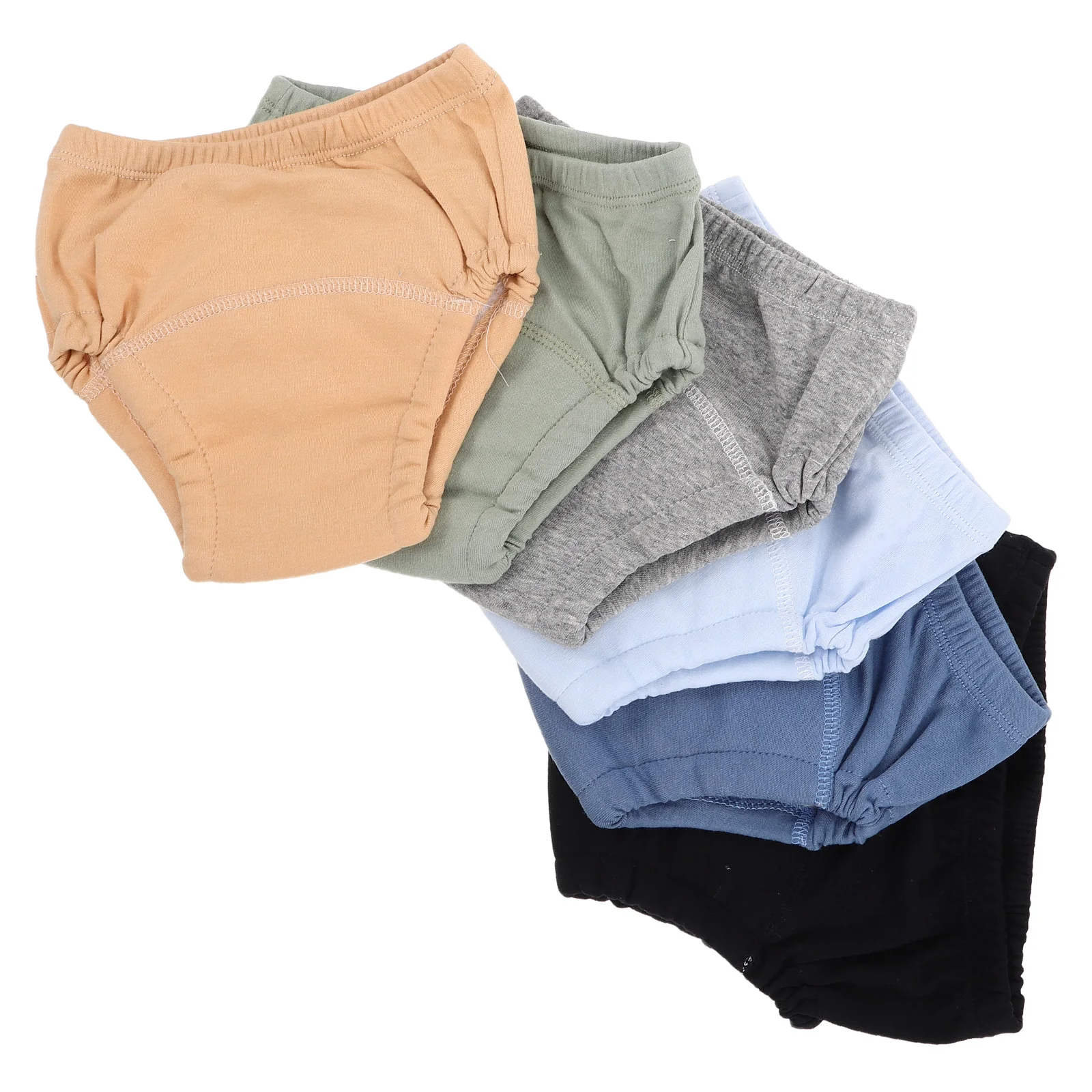 

6pcs Baby Training Diapers Pants Absorbent Leakproof Comfortable Breathable Toddler Walking Newborn Boys Girls