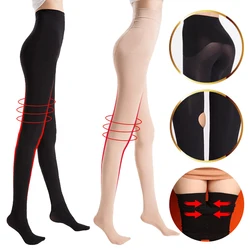 200M High Compression Tights for Women Japanese Korean Style Lift Up Buttock Legs Shaper Sliming Comfortable Breathable Stocking