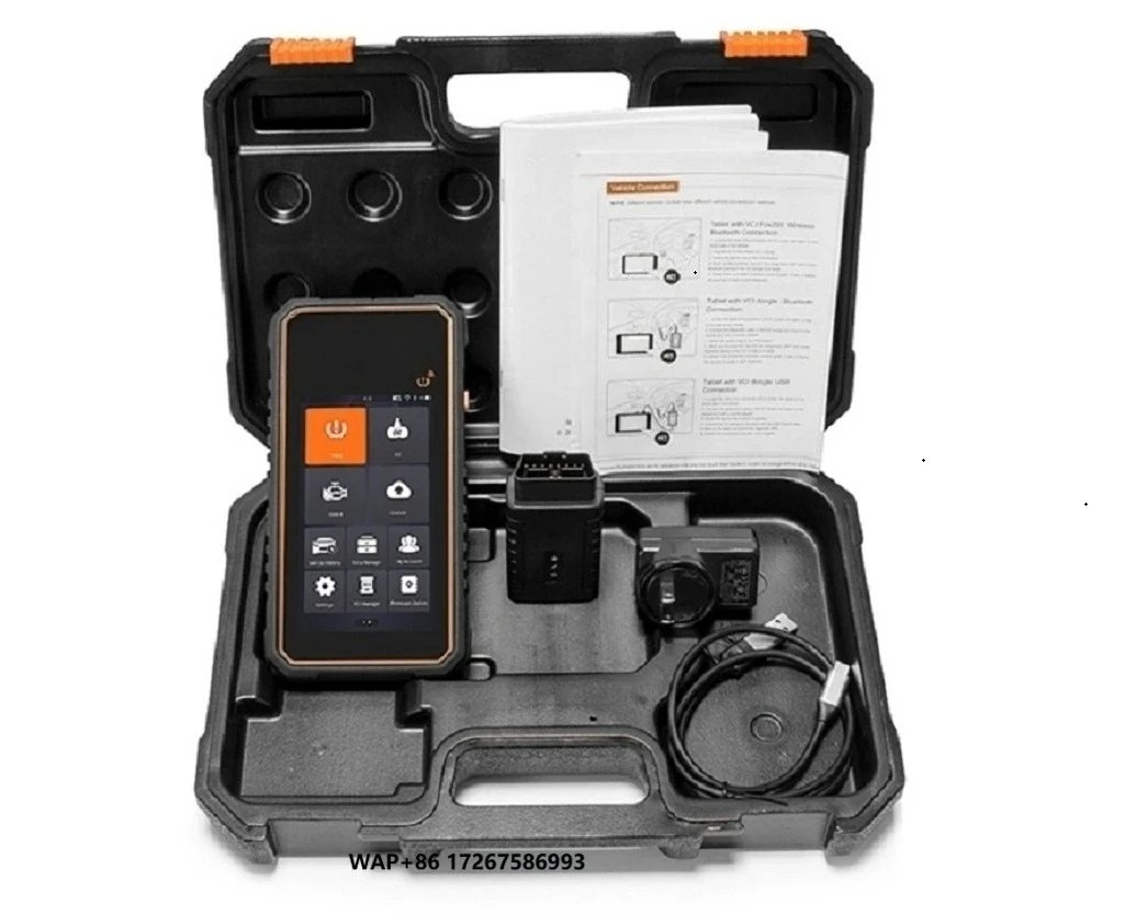 

TS5000 Universal Car All System Diagnostic Scanner Tire TPMS Scanner Car OBD2 Programmable Tool with ABS, DPF, Oil Reset