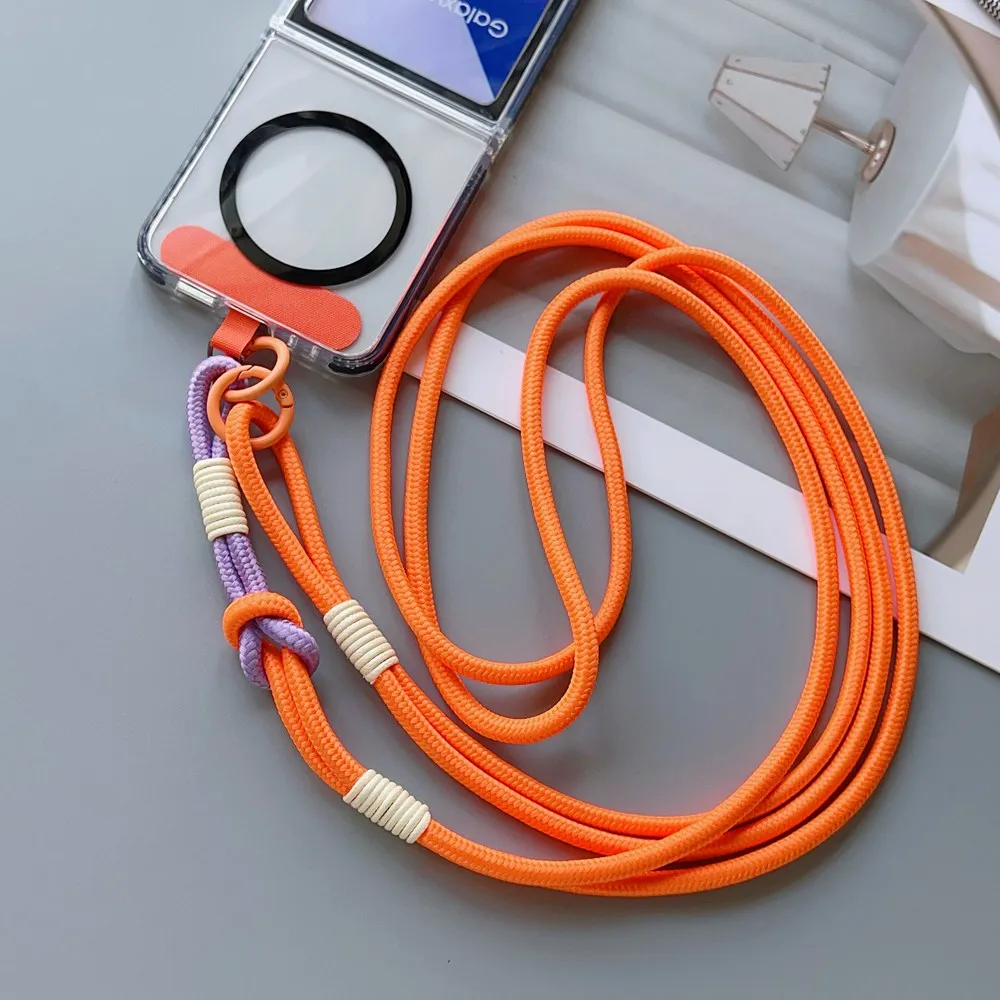

New Phone Lanyard Adjustable Diameter Outdoor Universal Case Crossbody Shoulder Card Neck Cord Clip Hang Anti-lost Wrist Strap