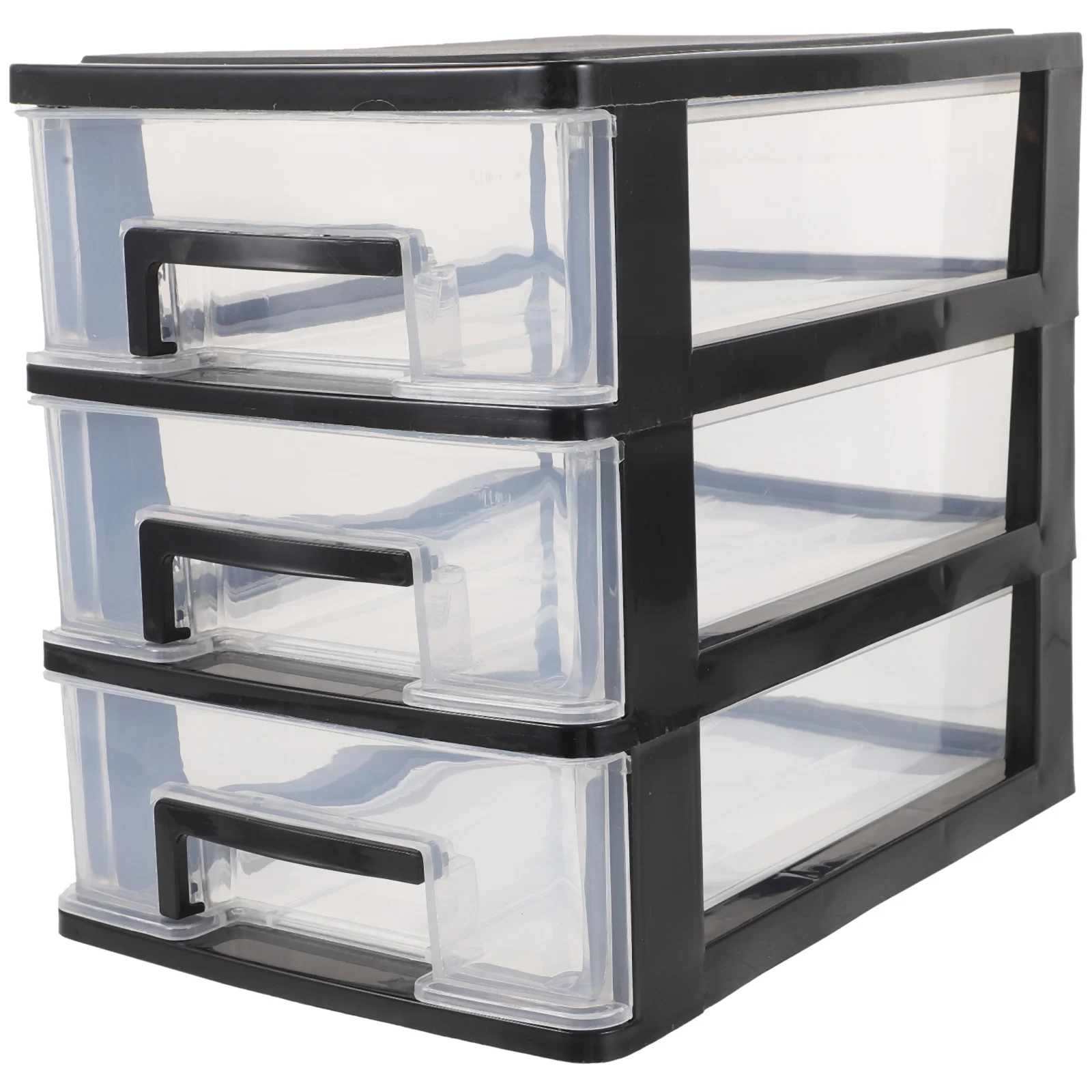 

Storage Cabinet White Shelves Tray Drawer Type Closet Multi-layer Shelf Office Trays