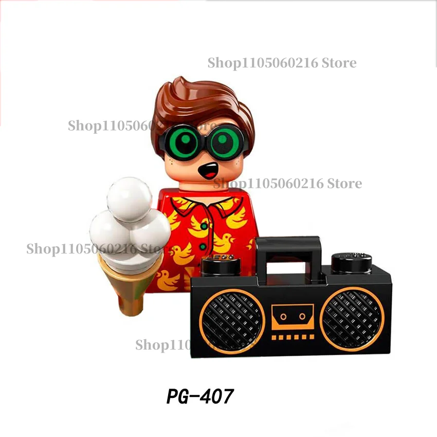 Blocs briques blocs de construction de personnages jouet chaud cadeau de fête pour enfants super-héros figurines blocs de construction