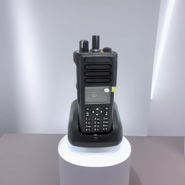 Original DP4400ef Digital DMR Walkie-Talkie System 10W Output Power For Outdoor Properties Hotels Two-Way Tour Guide In Outdoor