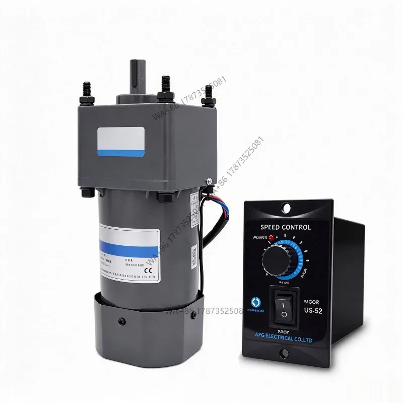 90W speed regulating motor single-phase 220V AC gear reducer 5IK90RGU-CF + speed governor