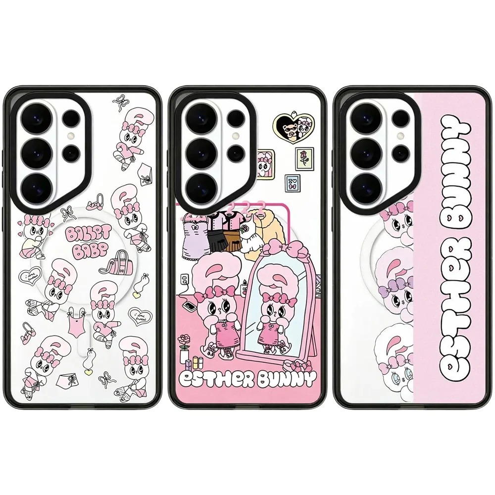

6052723 Acrylic Magnetic Case: Compatible with Samsung Galaxy S23 U S24U S25 S26 Ultra S25+ S26 Plus Shell